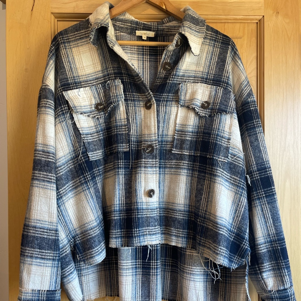 La Miel button down Flannel